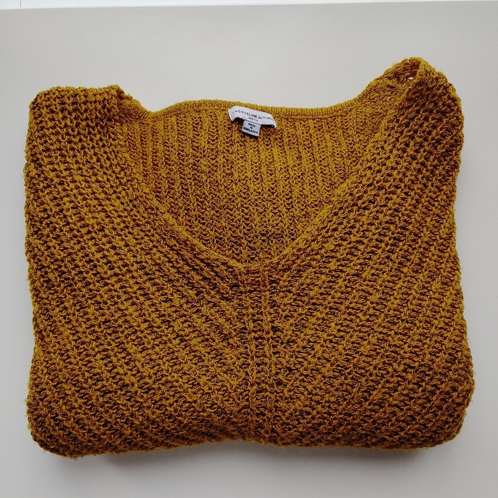 Mustard knit | Jacqueline de Yong